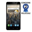 PELLICOLA PROTEGGI DISPLAY ALCATEL ONE TOUCH IDOL 6030 CONFEZIONE 2 PEZZI