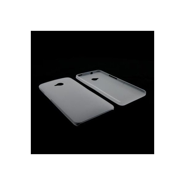 CUSTODIA BACK RIGIDA SLIM DA 0,35mm per HTC ONE, M7 COLORE BIANCO