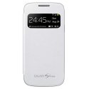 CUSTODIA ORIGINALE SAMSUNG EF-CI919BWEGWW - S VIEW COVER BIANCO per I9190 GALAXY S4 MINI BLISTER