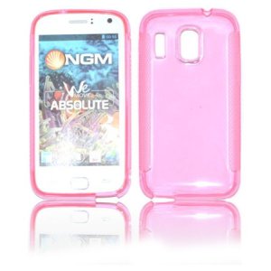 CUSTODIA GEL TPU SILICONE per NGM WEMOVE ABSOLUTE COLORE ROSA