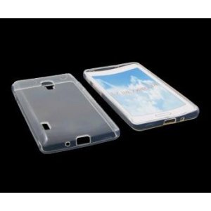 CUSTODIA GEL TPU SILICONE per LG L7 II, P710 COLORE BIANCO