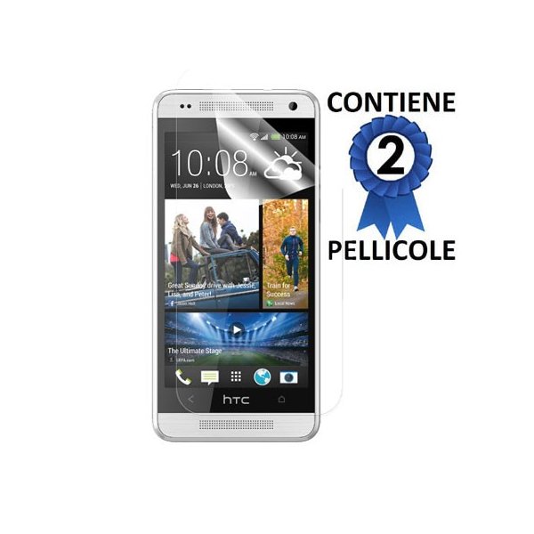 PELLICOLA PROTEGGI DISPLAY HTC ONE MINI, M4 CONFEZIONE 2 PEZZI