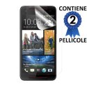 PELLICOLA PROTEGGI DISPLAY HTC BUTTERFLY S CONFEZIONE 2 PEZZI