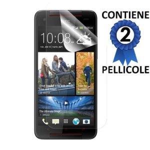 PELLICOLA PROTEGGI DISPLAY HTC BUTTERFLY S CONFEZIONE 2 PEZZI