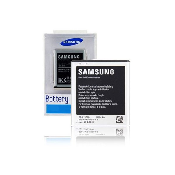 BATTERIA ORIGINALE SAMSUNG EB-L1D7IBUCSTD per I9210 GALAXY S2 LTE 1850 mAh LI-ION BLISTER