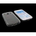 CUSTODIA GEL TPU SILICONE per SAMSUNG I8260 GALAXY CORE, I8262 COLORE BIANCO