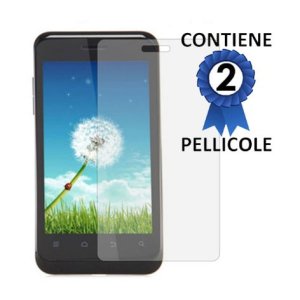 PELLICOLA PROTEGGI DISPLAY ZTE BLADE C, V807 CONFEZIONE 2 PEZZI