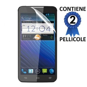 PELLICOLA PROTEGGI DISPLAY ZTE GRAND MEMO, V9815 CONFEZIONE 2 PEZZI