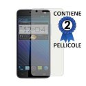 PELLICOLA PROTEGGI DISPLAY ZTE GRAND S CONFEZIONE 2 PEZZI