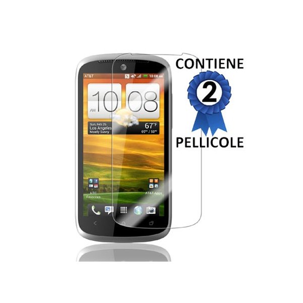 PELLICOLA PROTEGGI DISPLAY HTC ONE VX CONFEZIONE 2 PEZZI