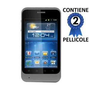 PELLICOLA PROTEGGI DISPLAY ZTE KIS PRO CONFEZIONE 2 PEZZI