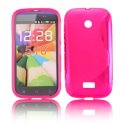 CUSTODIA GEL TPU SILICONE DOUBLE NOKIA LUMIA 510 COLORE ROSA