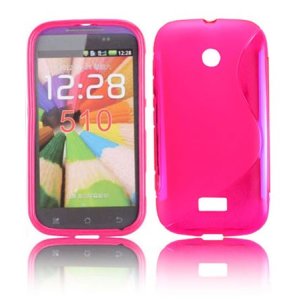 CUSTODIA GEL TPU SILICONE DOUBLE NOKIA LUMIA 510 COLORE ROSA