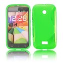 CUSTODIA GEL TPU SILICONE DOUBLE NOKIA LUMIA 510 COLORE VERDE