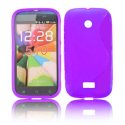 CUSTODIA GEL TPU SILICONE DOUBLE NOKIA LUMIA 510 COLORE VIOLA