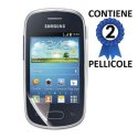 PELLICOLA PROTEGGI DISPLAY SAMSUNG S5280 GALAXY STAR, S5282 CONFEZIONE 2 PEZZI