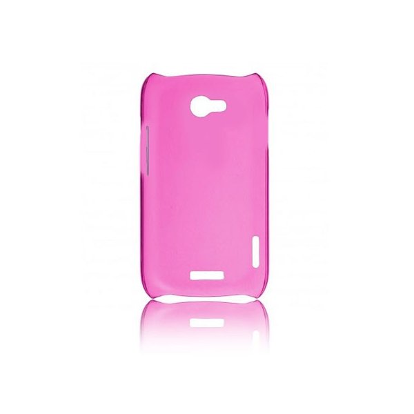 CUSTODIA BACK RIGIDA SLIM DA 0,35mm per HTC ONE X, ONE XL, ONE X+ COLORE ROSA