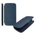 CUSTODIA ORIZZONTALE FLIP COVER per APPLE IPHONE 4, 4S COLORE BLU