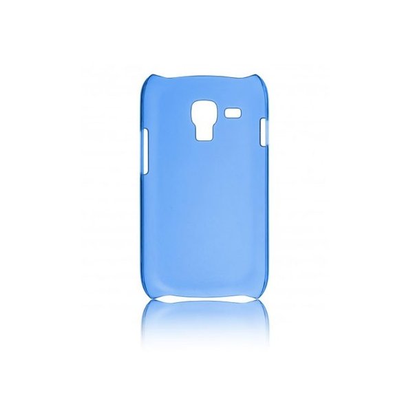 CUSTODIA BACK RIGIDA SLIM DA 0,35mm per SAMSUNG I8160 GALAXY ACE 2 COLORE BLU