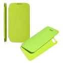 CUSTODIA ORIZZONTALE FLIP COVER per APPLE IPHONE 5, 5S COLORE VERDE