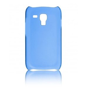 CUSTODIA BACK RIGIDA SLIM DA 0,35mm per SAMSUNG I8190 GALAXY S3 MINI, I8200 GALAXY S3 MINI VE COLORE BLU