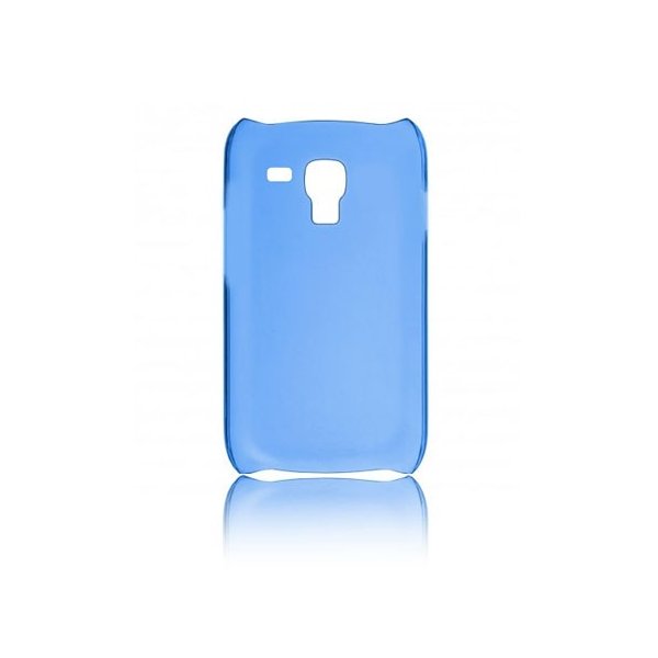 CUSTODIA BACK RIGIDA SLIM DA 0,35mm per SAMSUNG I8190 GALAXY S3 MINI, I8200 GALAXY S3 MINI VE COLORE BLU