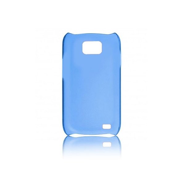 CUSTODIA BACK RIGIDA SLIM DA 0,35mm per SAMSUNG I9100 GALAXY S2, I9105 GALAXY S2 PLUS COLORE BLU