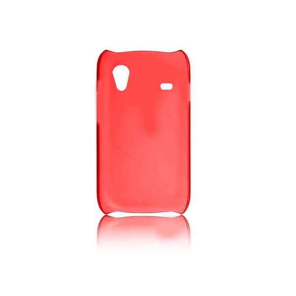 CUSTODIA BACK RIGIDA SLIM DA 0,35mm per SAMSUNG S5830 GALAXY ACE COLORE ROSSO