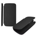 CUSTODIA ORIZZONTALE FLIP COVER per LG P700 OPTIMUS L7, P705 COLORE NERO