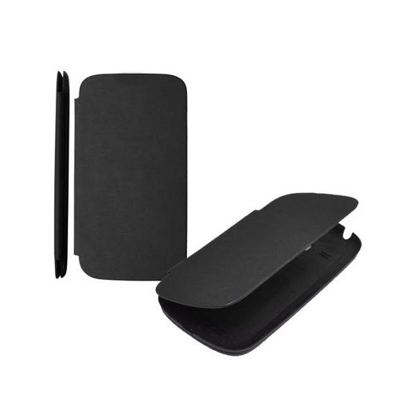 CUSTODIA ORIZZONTALE FLIP COVER per LG P700 OPTIMUS L7, P705 COLORE NERO