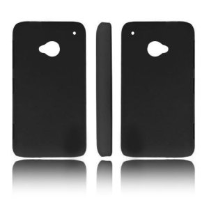 CUSTODIA BACK RIGIDA per HTC ONE, M7 COLORE NERO