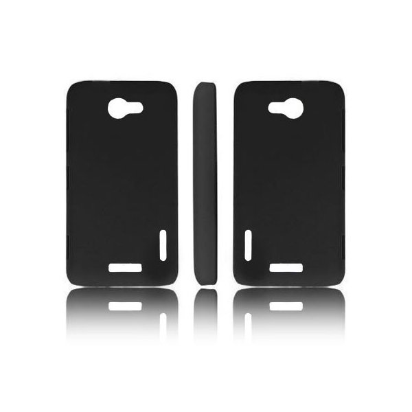 CUSTODIA BACK RIGIDA per HTC ONE X, ONE XL, ONE X+ COLORE NERO