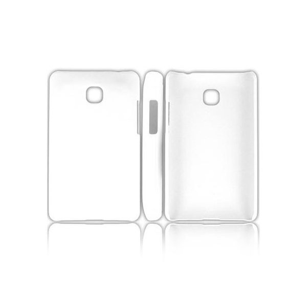 CUSTODIA BACK RIGIDA per LG OPTIMUS L3 II, E430 COLORE BIANCO