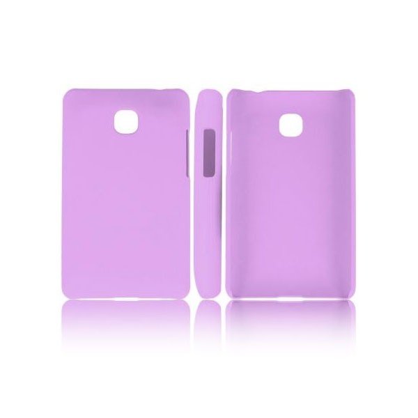 CUSTODIA BACK RIGIDA per LG OPTIMUS L3 II, E430 COLORE VIOLA