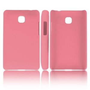 CUSTODIA BACK RIGIDA per LG OPTIMUS L3 II, E430 COLORE ROSA