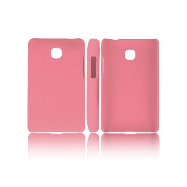 CUSTODIA BACK RIGIDA per LG OPTIMUS L3 II, E430 COLORE ROSA