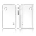 CUSTODIA BACK RIGIDA per LG OPTIMUS L5 II, E460 COLORE BIANCO