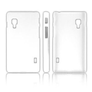 CUSTODIA BACK RIGIDA per LG OPTIMUS L5 II, E460 COLORE BIANCO