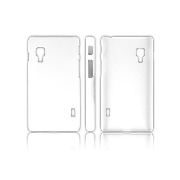 CUSTODIA BACK RIGIDA per LG OPTIMUS L5 II, E460 COLORE BIANCO