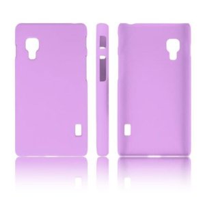 CUSTODIA BACK RIGIDA per LG OPTIMUS L5 II, E460 COLORE VIOLA