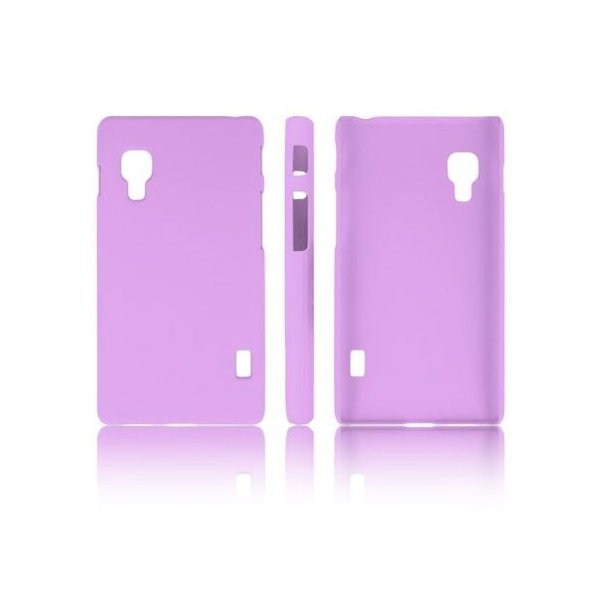 CUSTODIA BACK RIGIDA per LG OPTIMUS L5 II, E460 COLORE VIOLA