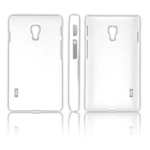 CUSTODIA BACK RIGIDA per LG OPTIMUS L7 II, P710 COLORE BIANCO