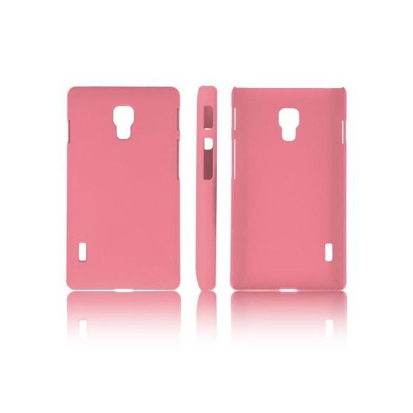 CUSTODIA BACK RIGIDA per LG OPTIMUS L7 II, P710 COLORE ROSA