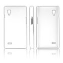 CUSTODIA BACK RIGIDA per LG OPTIMUS L9, P760 COLORE BIANCO