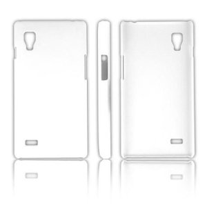 CUSTODIA BACK RIGIDA per LG OPTIMUS L9, P760 COLORE BIANCO