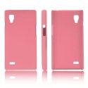 CUSTODIA BACK RIGIDA per LG OPTIMUS L9, P760 COLORE ROSA