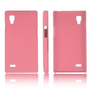 CUSTODIA BACK RIGIDA per LG OPTIMUS L9, P760 COLORE ROSA