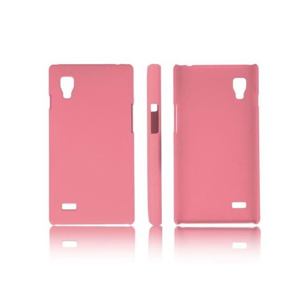 CUSTODIA BACK RIGIDA per LG OPTIMUS L9, P760 COLORE ROSA