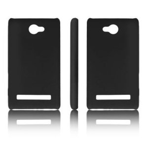 CUSTODIA BACK RIGIDA per HTC 8S WINDOWS PHONE, A620E COLORE NERO