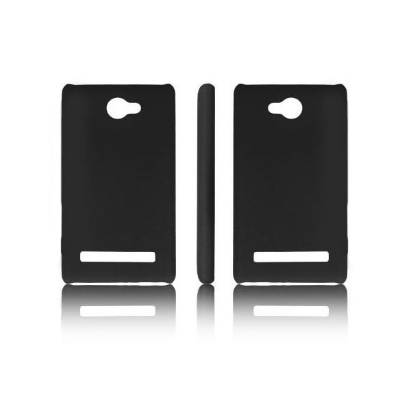 CUSTODIA BACK RIGIDA per HTC 8S WINDOWS PHONE, A620E COLORE NERO